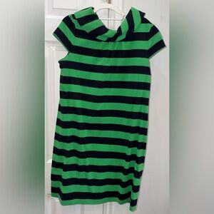 Kate Spade Vibrant Green and Black Dress